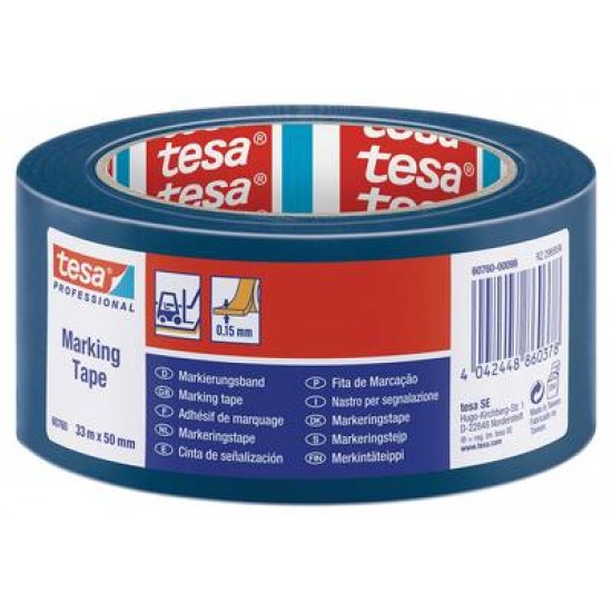 TESA 60760 Mavi Yer İşaretleme Bandı 50mm x 33m