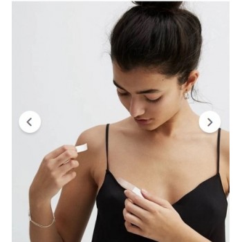 Orafol Orabond Orafol 1 cm X 11 cm Şeffaf Çift Taraflı Eşarp Dekolte Abiye Gelinlik Sabitleme Bandı (50 Adet )