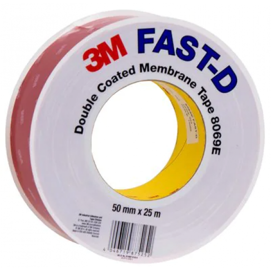 3m 8069E Çift Taraflı Akrilik Sızdırmazlık Bandı 50mm x 50m